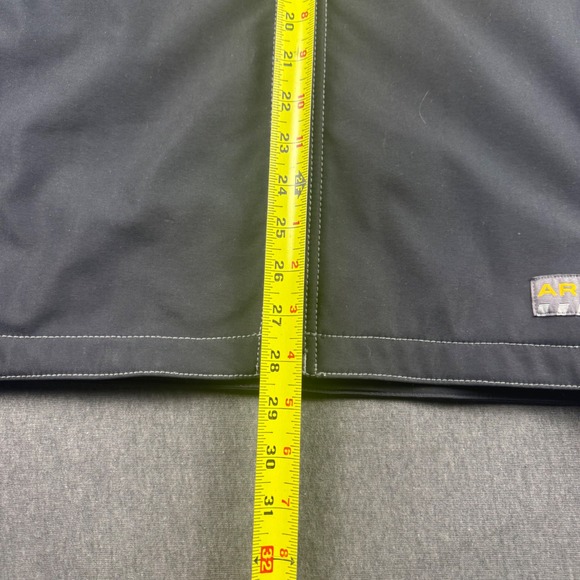 Ariat Rebar Mens XL Black Durastretch Wind Water Resistant Vest Workwear - Picture 7 of 13